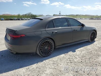 Trzecie zdjęcie samochodu z tyłu: 2021 MERCEDES-BENZ S 580 4MATIC VIN:W1K6G7GB4MA029948 - miniatura