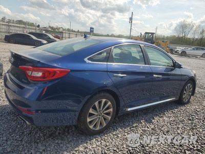 Trzecie zdjęcie samochodu z tyłu: 2015 HYUNDAI SONATA SPORT VIN:5NPE34AF5FH101456 - miniatura