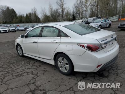 Drugie zdjęcie samochodu z przodu: 2011 HYUNDAI SONATA HYBRID VIN:KMHEC4A44BA017253 - miniatura