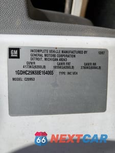 Zdjęcie 12 z 12 samochodu: 2008 GMC SIERRA C2500 HEAVY DUTY VIN:1GDHC29K68E164065 - miniatura