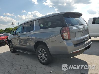 Drugie zdjęcie samochodu z przodu: 2022 CHEVROLET SUBURBAN K1500 LT VIN:1GNSKCKD4NR281637 - miniatura