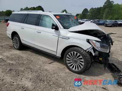 Czwarte zdjęcie samochodu z boku: 2021 LINCOLN NAVIGATOR L RESERVE VIN:5LMJJ3LT3MEL16549 - miniatura