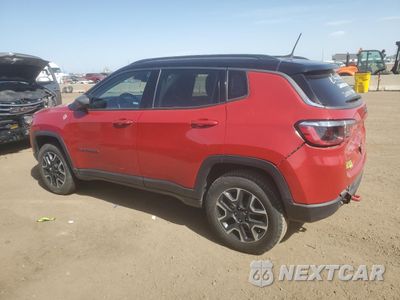 Drugie zdjęcie samochodu z przodu: 2021 JEEP COMPASS TRAILHAWK VIN:3C4NJDDB6MT563102 - miniatura