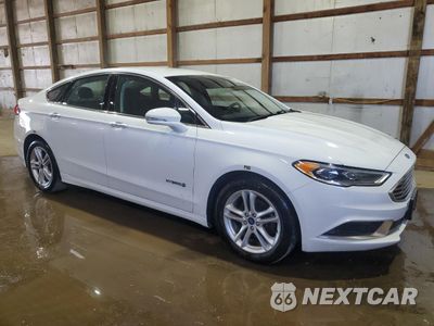 Czwarte zdjęcie samochodu z boku: 2018 FORD FUSION SE HYBRID VIN:3FA6P0LU4JR278752 - miniatura