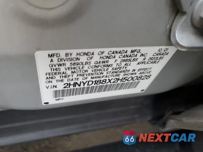 Zdjęcie 15 z 15 samochodu: 2002 ACURA MDX TOURING VIN:2HNYD188X2H500828 - miniatura