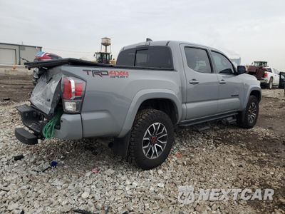 Trzecie zdjęcie samochodu z tyłu: 2020 TOYOTA TACOMA DOUBLE CAB VIN:3TMCZ5AN6LM291471 - miniatura