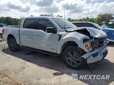 Czwarte zdjęcie samochodu z boku: 2023 FORD F150 SUPERCREW VIN:1FTFW1ED6PFB60174 - miniatura