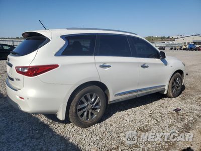 Trzecie zdjęcie samochodu z tyłu: 2014 INFINITI QX60 VIN:5N1AL0MM7EC525048 - miniatura