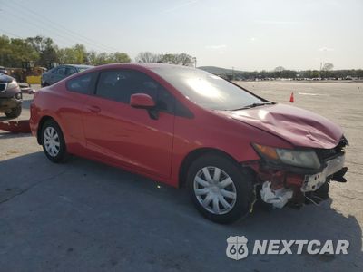 Czwarte zdjęcie samochodu z boku: 2012 HONDA CIVIC LX VIN:2HGFG3B54CH520915 - miniatura