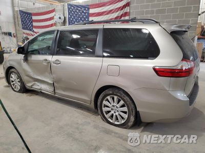Drugie zdjęcie samochodu z przodu: 2015 TOYOTA SIENNA XLE VIN:5TDDK3DC8FS101682 - miniatura