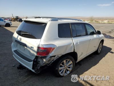 Trzecie zdjęcie samochodu z tyłu: 2010 TOYOTA HIGHLANDER HYBRID LIMITED VIN:JTEJW3EH0A2039322 - miniatura