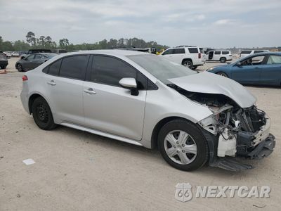 Czwarte zdjęcie samochodu z boku: 2020 TOYOTA COROLLA LE VIN:JTDEPRAE0LJ046443 - miniatura