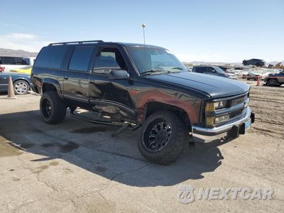Czwarte zdjęcie samochodu z boku: 1997 CHEVROLET TAHOE K1500 VIN:1GNEK13R1VJ415529 - miniatura
