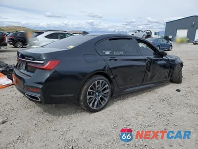Trzecie zdjęcie samochodu z tyłu: 2021 BMW 750 XI VIN:WBA7U2C08MCF47564 - miniatura