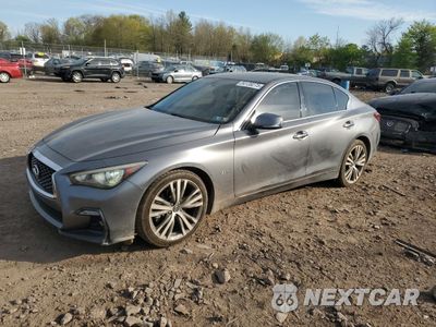 2018 INFINITI Q50 LUXE JN1EV7AR1JM440139 - główne zdjęcie licytacji z USA - miniatura