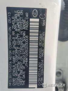 Zdjęcie 12 z 12 samochodu: 2013 LEXUS ES 300H VIN:JTHBW1GG9D2030008 - miniatura