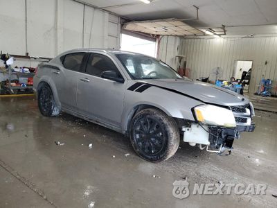 Czwarte zdjęcie samochodu z boku: 2013 DODGE AVENGER SE VIN:1C3CDZAB3DN619386 - miniatura