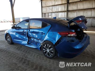 Drugie zdjęcie samochodu z przodu: 2017 HYUNDAI ELANTRA SE VIN:KMHD74LF4HU400809 - miniatura