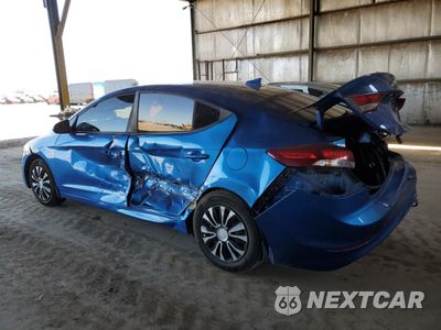 Drugie zdjęcie samochodu z przodu: 2017 HYUNDAI ELANTRA SE VIN:KMHD74LF4HU400809 - miniatura