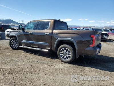 Drugie zdjęcie samochodu z przodu: 2023 TOYOTA TUNDRA CREWMAX PLATINUM VIN:5TFMA5DB2PX107365 - miniatura
