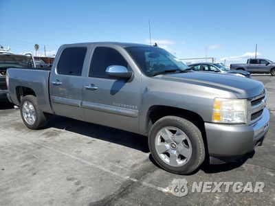 Czwarte zdjęcie samochodu z boku: 2009 CHEVROLET SILVERADO C1500 LT VIN:3GCEC23J69G185905 - miniatura