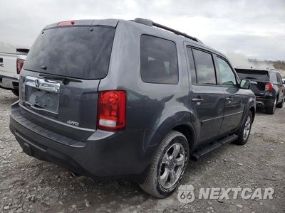 Trzecie zdjęcie samochodu z tyłu: 2013 HONDA PILOT EXL VIN:5FNYF4H65DB014968 - miniatura