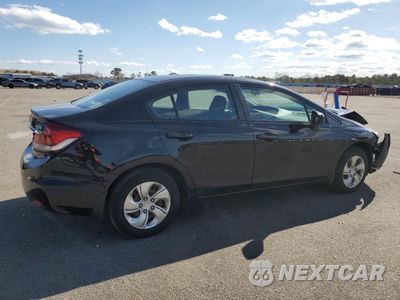 Trzecie zdjęcie samochodu z tyłu: 2014 HONDA CIVIC LX VIN:19XFB2F59EE074244 - miniatura