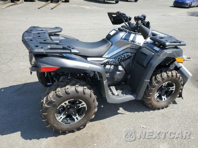 Czwarte zdjęcie samochodu z boku: 2021 CFMOTO CFORCE 600 VIN:LCELDUZA1M6011841 - miniatura