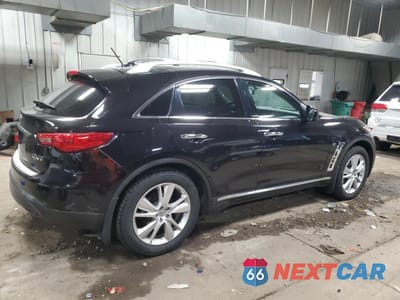 Trzecie zdjęcie samochodu z tyłu: 2014 INFINITI QX70 VIN:JN8CS1MW8EM410562 - miniatura
