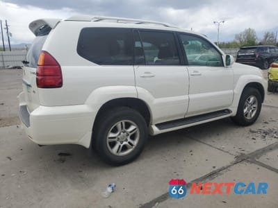 Trzecie zdjęcie samochodu z tyłu: 2004 LEXUS GX 470 VIN:JTJBT20X740054133 - miniatura