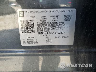Zdjęcie 14 z 14 samochodu: 2019 CHEVROLET BLAZER RS VIN:3GNKBJRS1KS702277 - miniatura