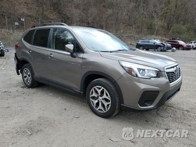 Czwarte zdjęcie samochodu z boku: 2020 SUBARU FORESTER PREMIUM VIN:JF2SKAJC2LH590808 - miniatura