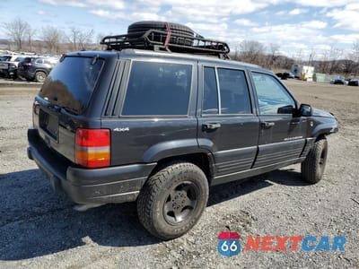 Trzecie zdjęcie samochodu z tyłu: 1998 JEEP GRAND CHEROKEE LAREDO VIN:1J4GZ58S5WC326028 - miniatura