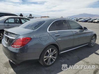 Trzecie zdjęcie samochodu z tyłu: 2015 MERCEDES-BENZ C 300 VIN:55SWF4JB6FU067226 - miniatura