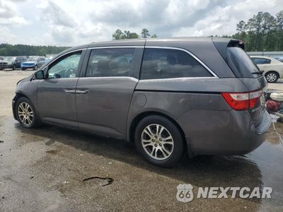 Drugie zdjęcie samochodu z przodu: 2013 HONDA ODYSSEY EXL VIN:5FNRL5H61DB034900 - miniatura