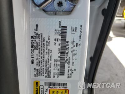 Zdjęcie 12 z 13 samochodu: 2018 FORD FUSION SE HYBRID VIN:3FA6P0LU2JR171599 - miniatura
