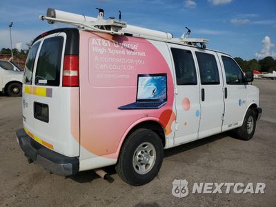 Trzecie zdjęcie samochodu z tyłu: 2014 CHEVROLET EXPRESS G2500 VIN:1GCWGFCA6E1915112 - miniatura