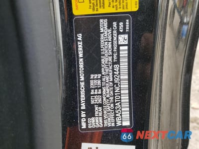 Zdjęcie 12 z 14 samochodu: 2022 BMW M440I VIN:WBA53AT01NCJ92448 - miniatura