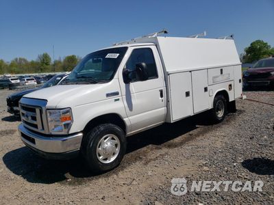 2017 FORD ECONOLINE E350 SUPER DUTY CUTAWAY VAN 1FDWE3F69HDC54864 - główne zdjęcie licytacji z USA - miniatura