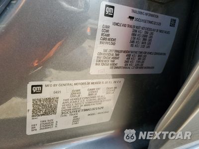 Zdjęcie 14 z 15 samochodu: 2021 CHEVROLET SILVERADO K1500 RST VIN:3GCUYEET9MG321529 - miniatura
