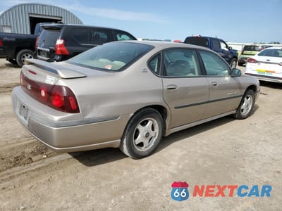Trzecie zdjęcie samochodu z tyłu: 2002 CHEVROLET IMPALA LS VIN:2G1WH55K529229432 - miniatura