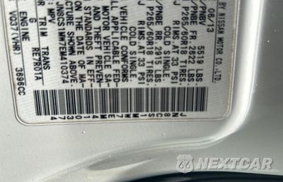 Zdjęcie 10 z 11 samochodu: 2014 INFINITI QX70 VIN:JN8CS1MW7EM410374 - miniatura