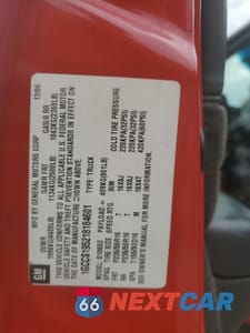 Zdjęcie 12 z 14 samochodu: 2001 CHEVROLET S TRUCK S10 VIN:1GCCS195218184601 - miniatura