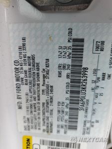 Zdjęcie 12 z 12 samochodu: 2019 FORD FUSION SE VIN:3FA6P0LU3KR263998 - miniatura