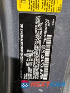 Zdjęcie 12 z 14 samochodu: 2015 BMW 650 XI VIN:WBAYP1C57FD216728 - miniatura