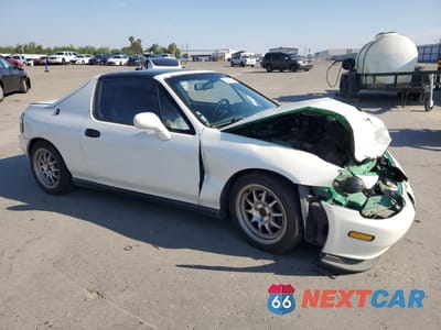 Czwarte zdjęcie samochodu z boku: 1993 HONDA CIVIC DEL SOL SI VIN:JHMEH6165PS008726 - miniatura