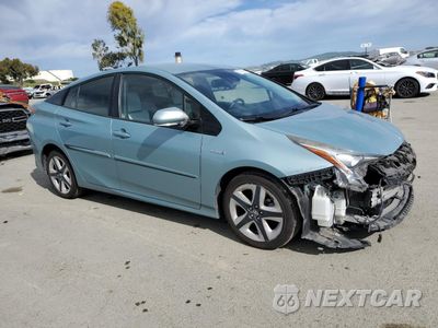 Czwarte zdjęcie samochodu z boku: 2016 TOYOTA PRIUS VIN:JTDKARFU6G3007726 - miniatura