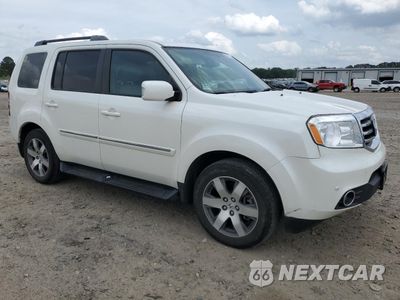 Czwarte zdjęcie samochodu z boku: 2014 HONDA PILOT TOURING VIN:5FNYF4H96EB008513 - miniatura
