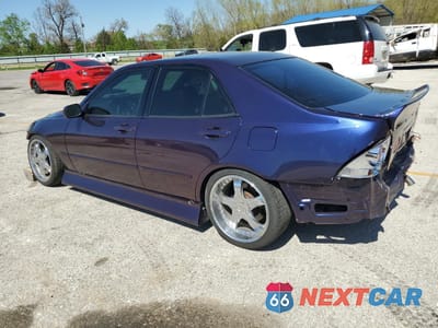 Drugie zdjęcie samochodu z przodu: 2002 LEXUS IS 300 VIN:JTHBD192920058651 - miniatura