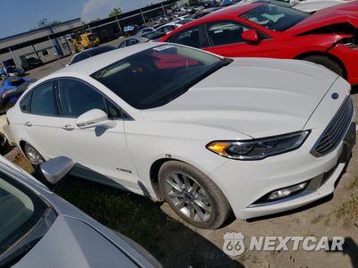 Czwarte zdjęcie samochodu z boku: 2017 FORD FUSION SE HYBRID VIN:3FA6P0LU7HR408940 - miniatura